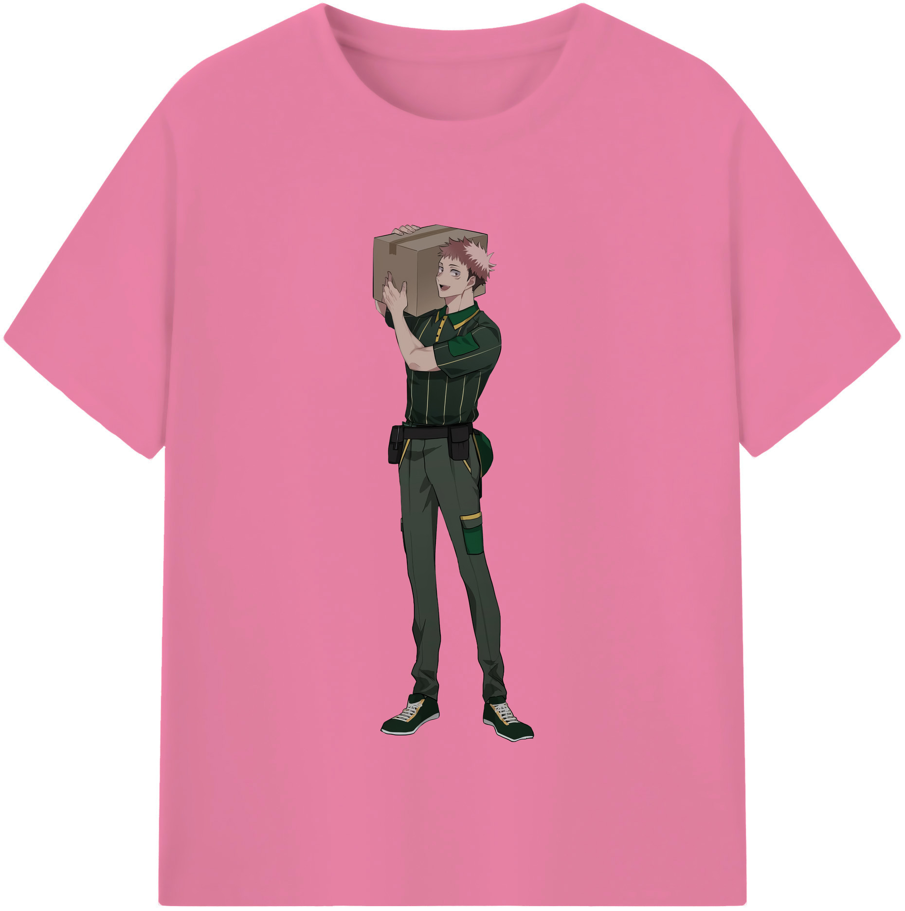 （画像用） 呪術廻戦 Jujutsu Kaisen 綿100％半袖Tシャツ（フロントプリント）